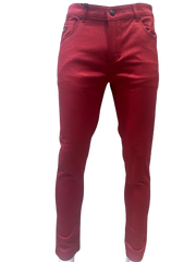 Red Mondo Studded Pants