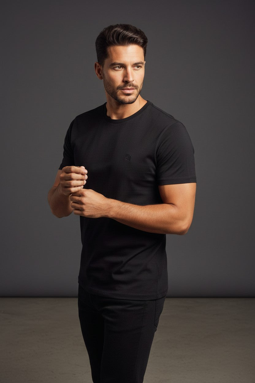 Vercini Signature Crew Neck T-Shirt – Premium Everyday Essential