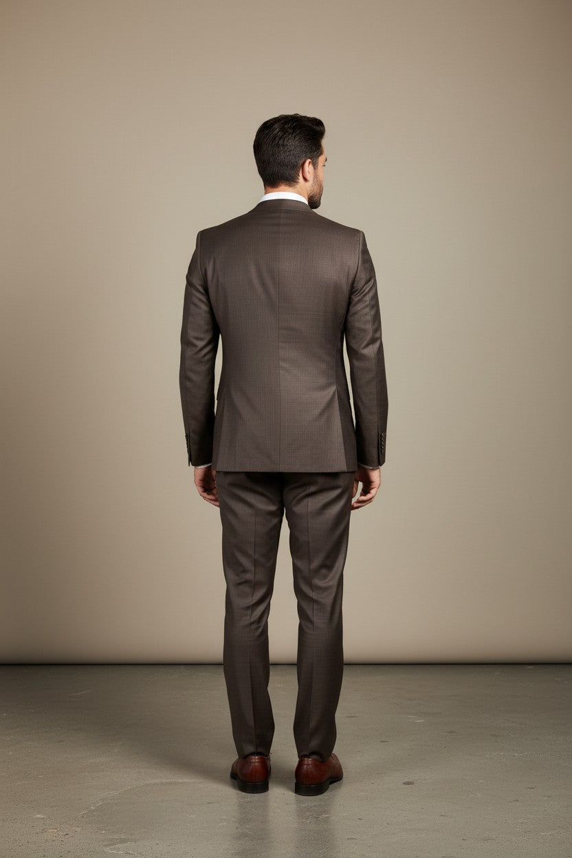 Masterclass modern luxury tailoring Wool Suit | M7035-15