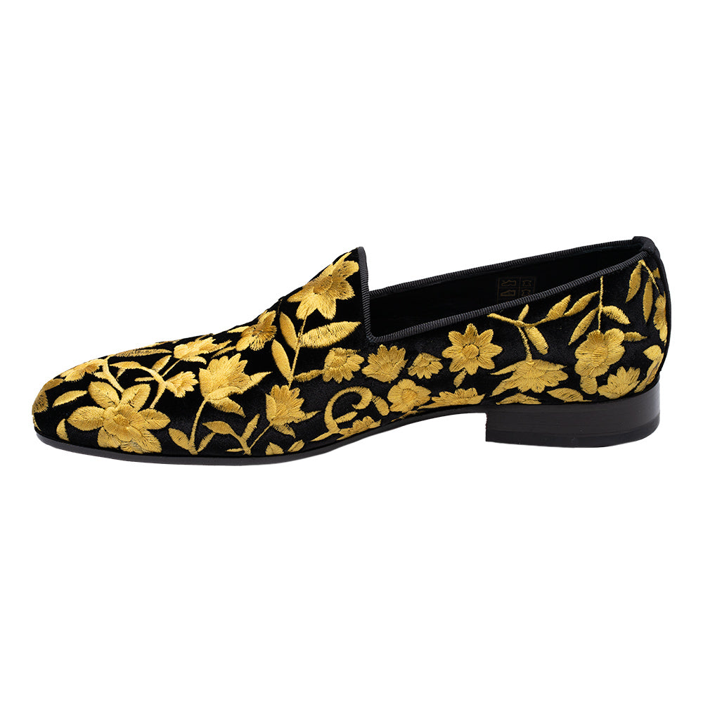 Yellow flower shoes SHOES Vercini
