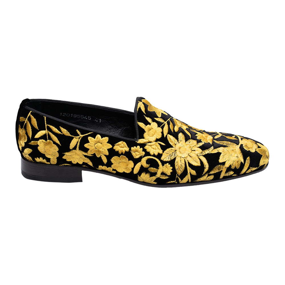 Yellow flower shoes