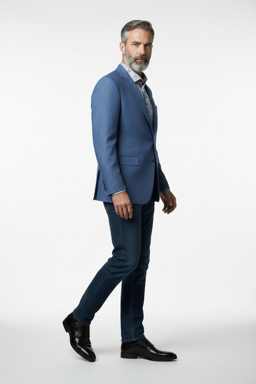 Black monk straps walking