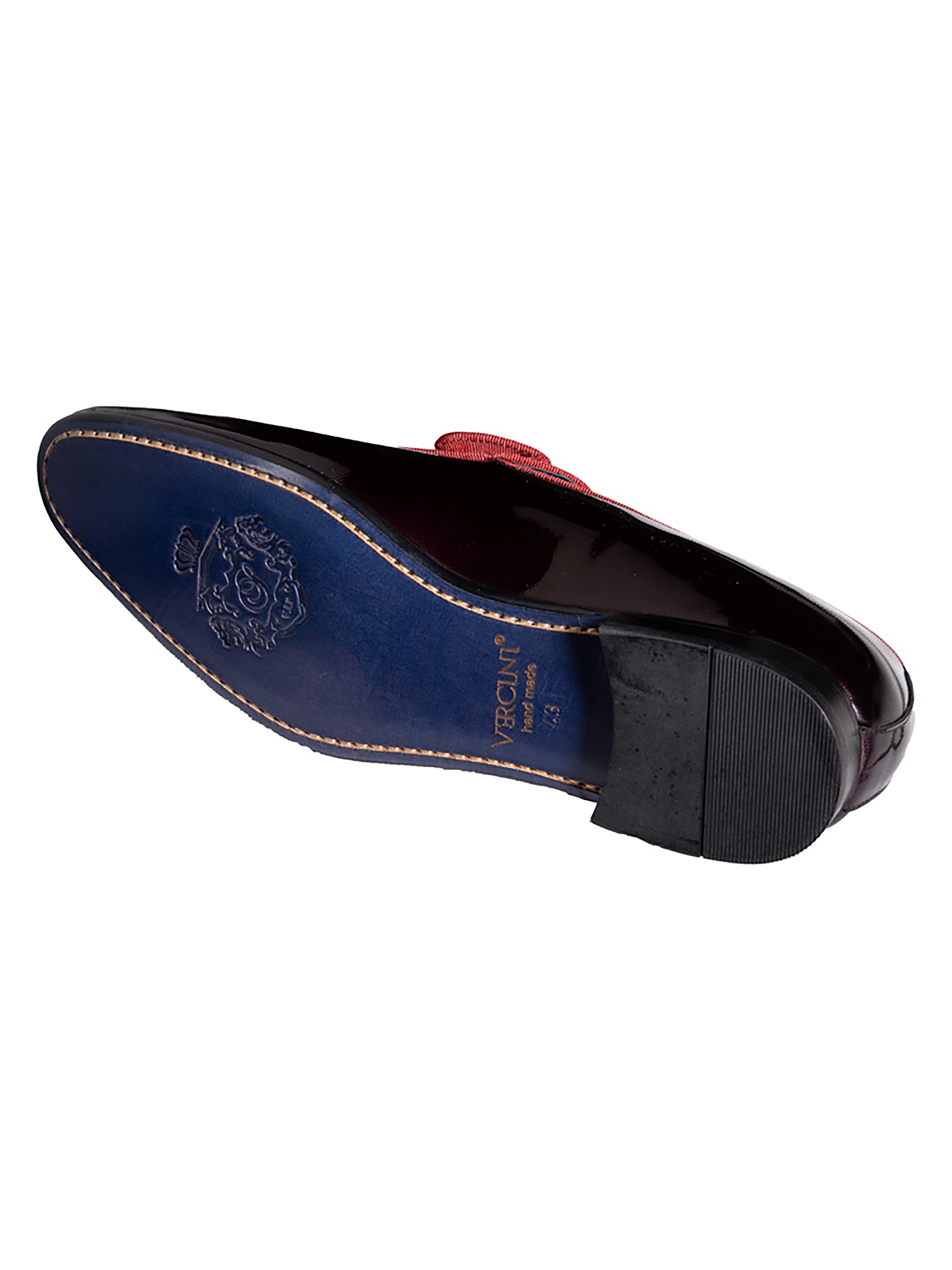 Vercini Tuxedo Loafer — Crystal Bow Edition