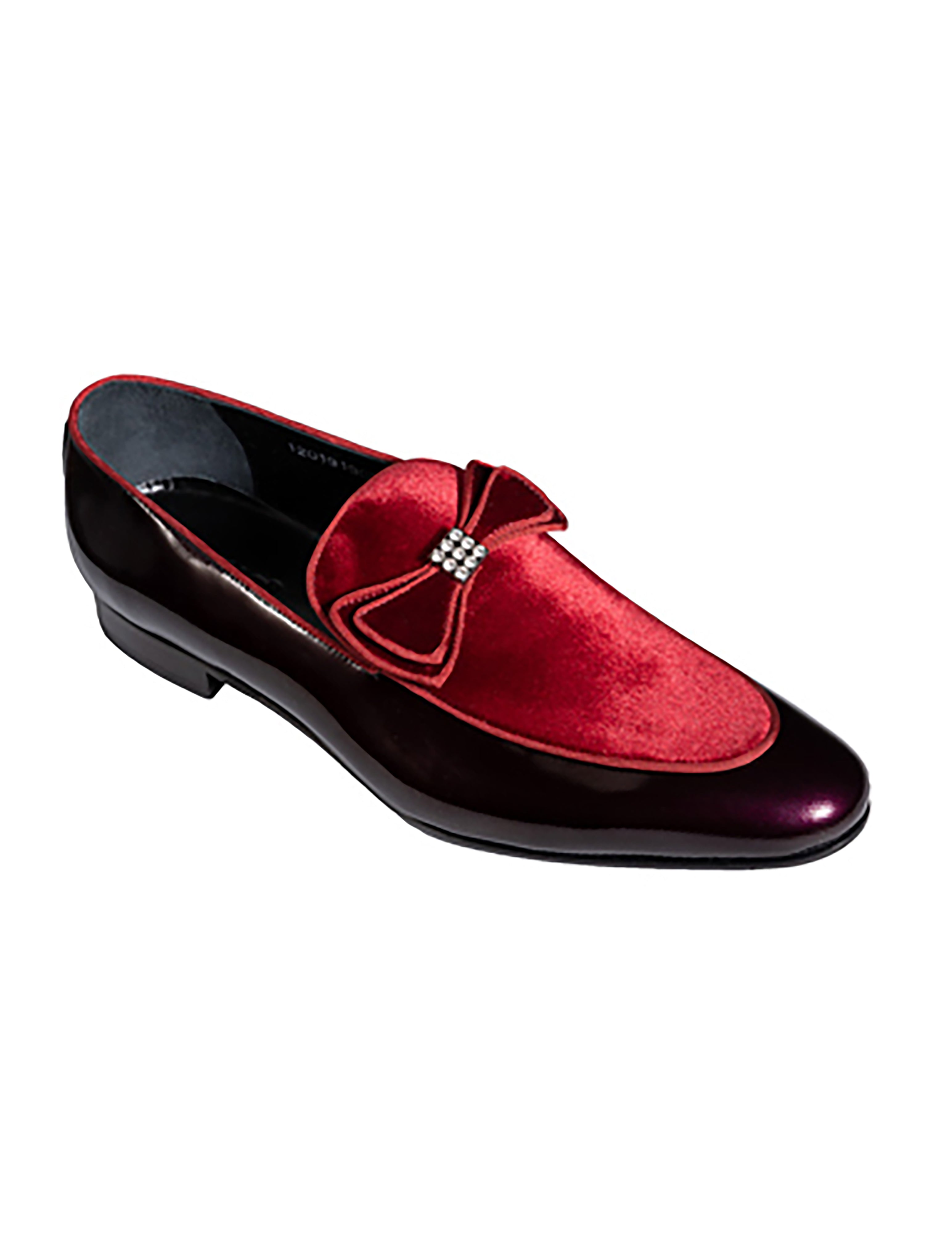 Vercini Tuxedo Loafer — Crystal Bow Edition