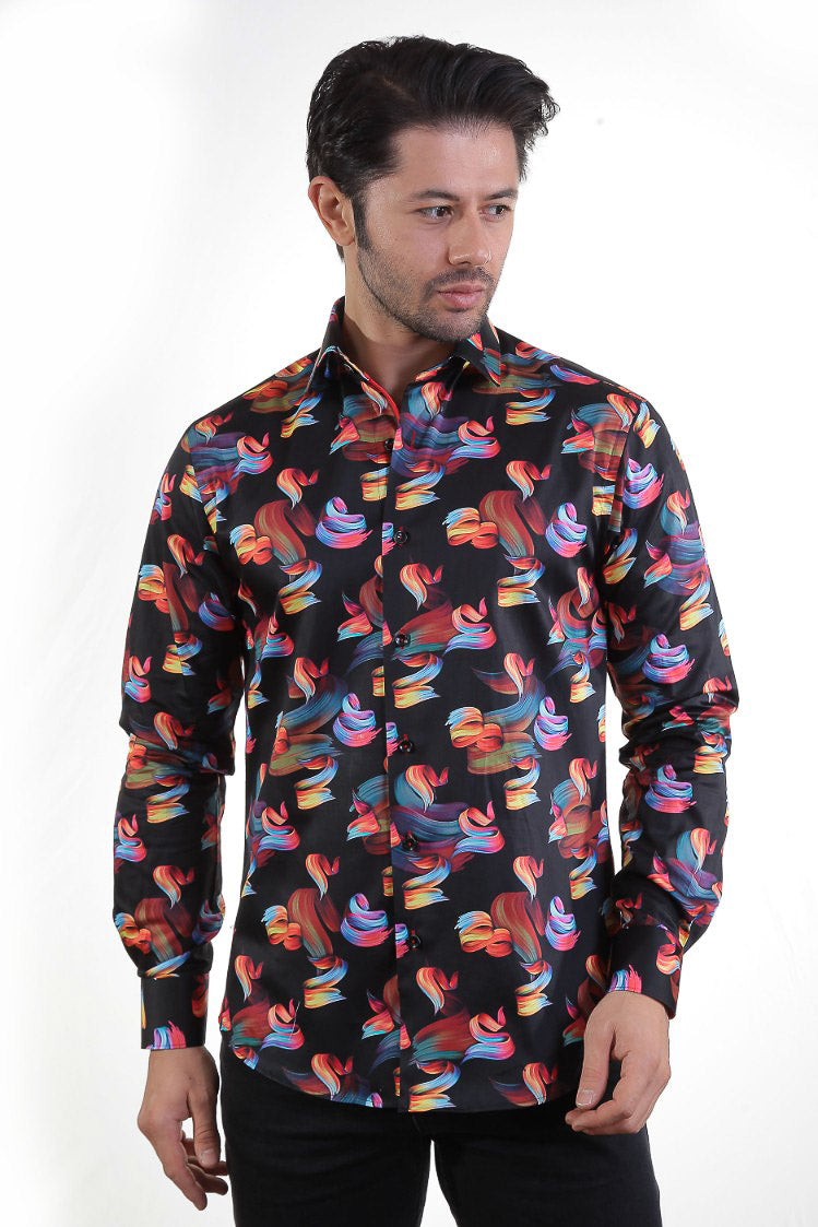 Black vercini shirt