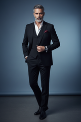 Black Suit - Hand in Pocket