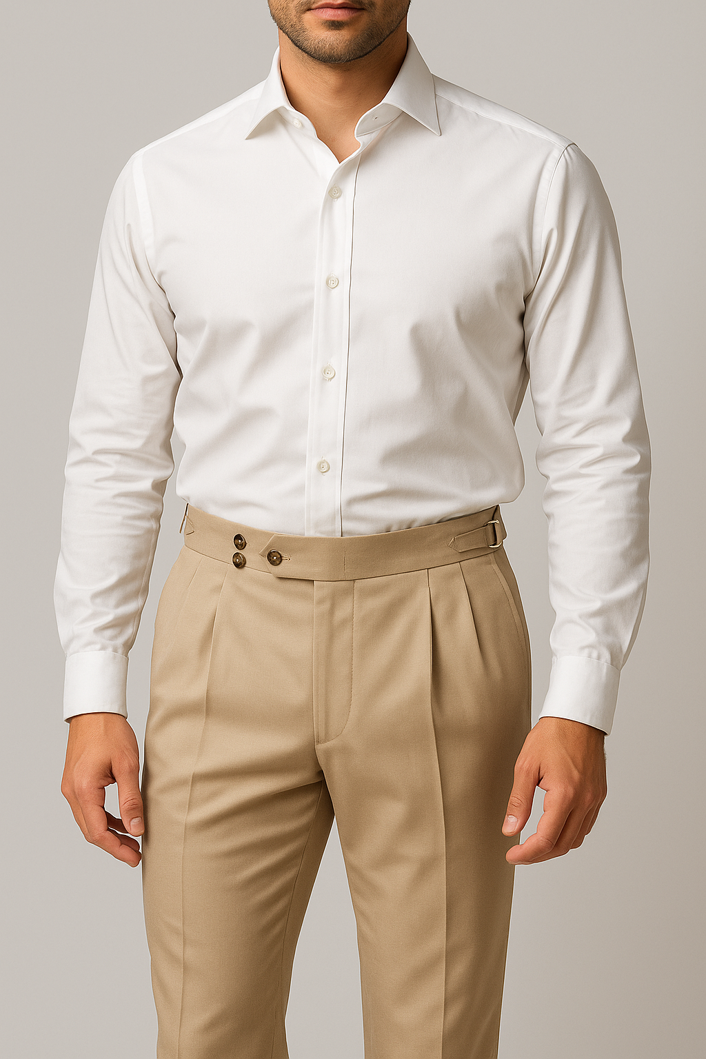 The Casablanca Pleated Trouser