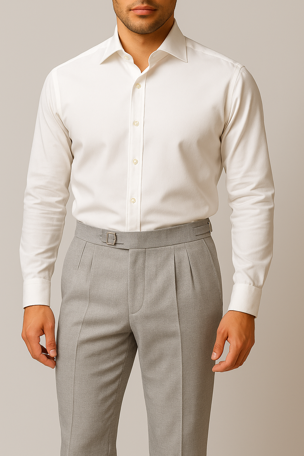 The Casablanca Pleated Trouser