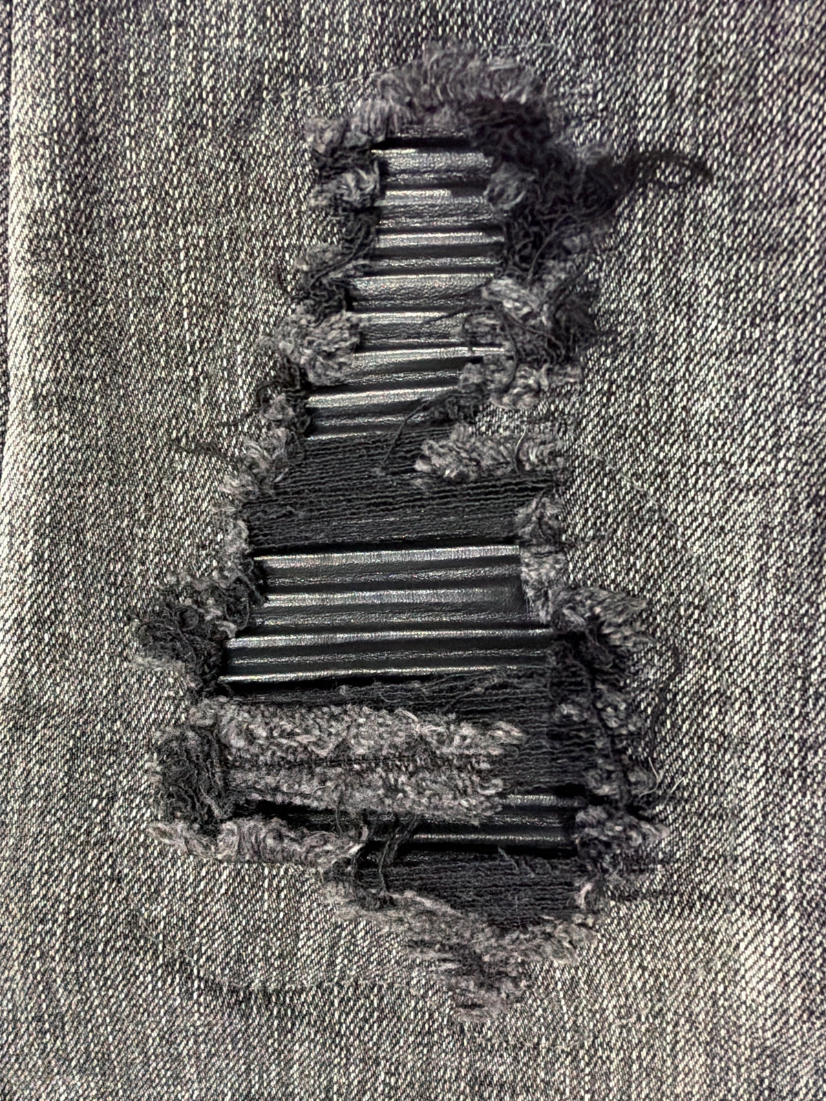 Vercini Ashford Distressed Jeans – Charcoal Gray