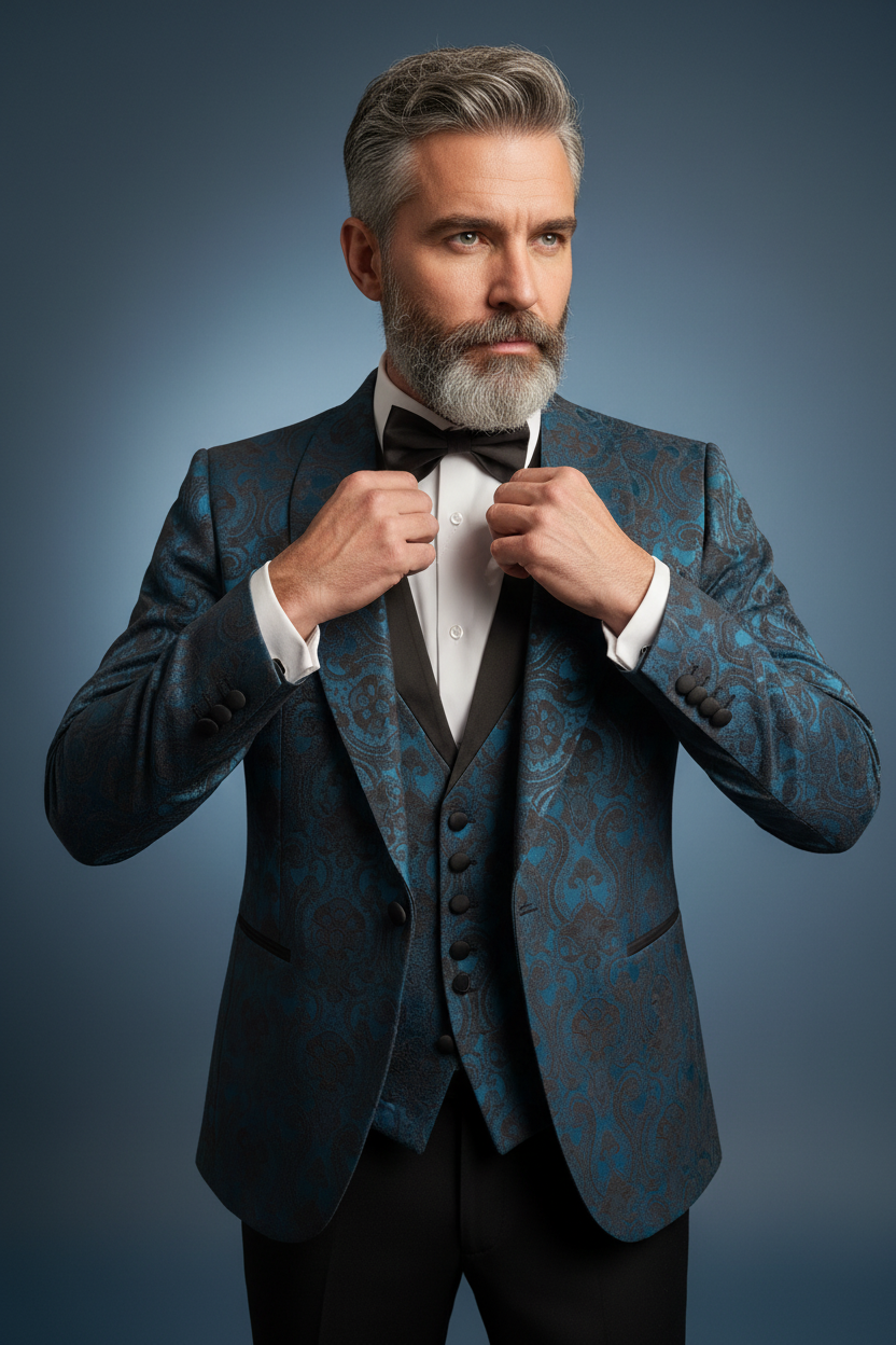 Close-up of vest and jacket