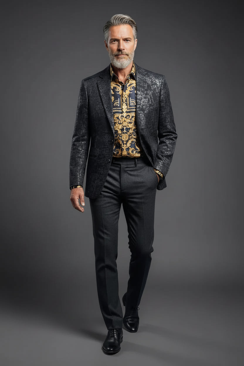 Sd Luxury Blazer - Premium Italian Blend Tailored Jacket