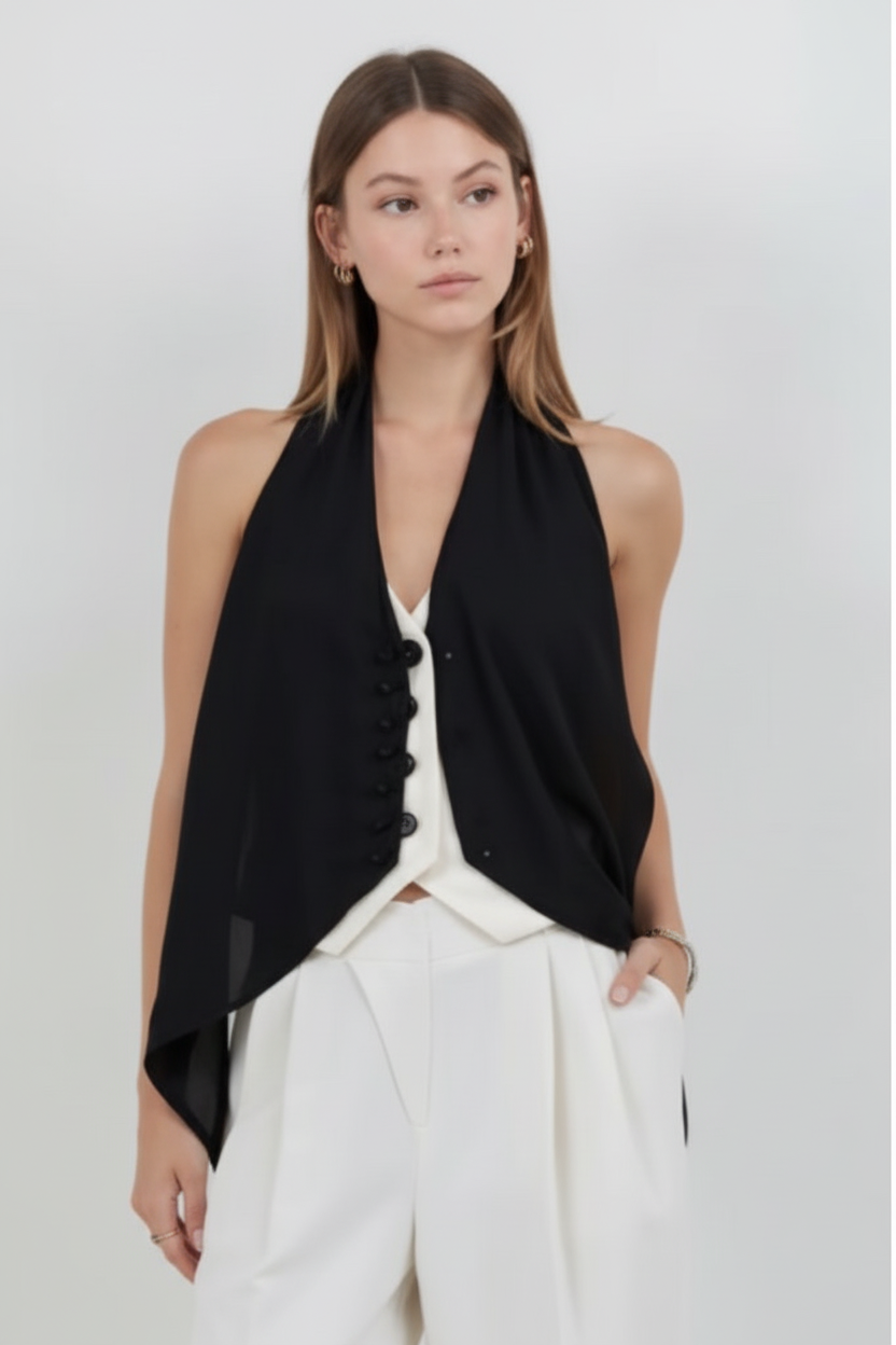 Enhanced editorial fashion image