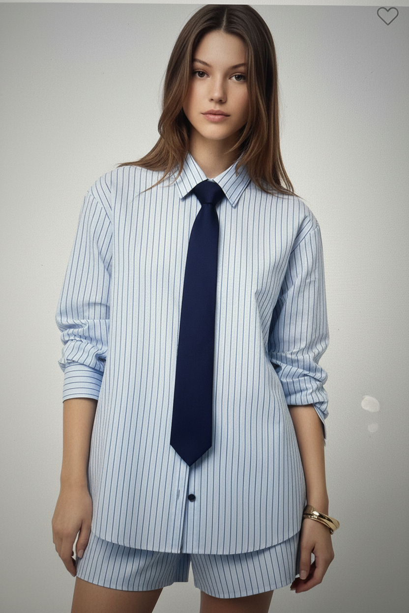 Enhanced fashion photograph