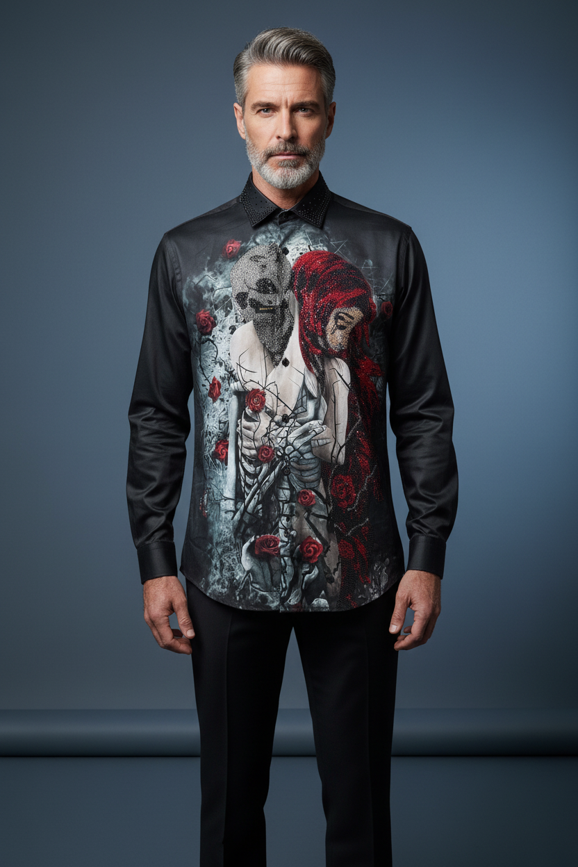Gothic Art Shirt - Front Pose