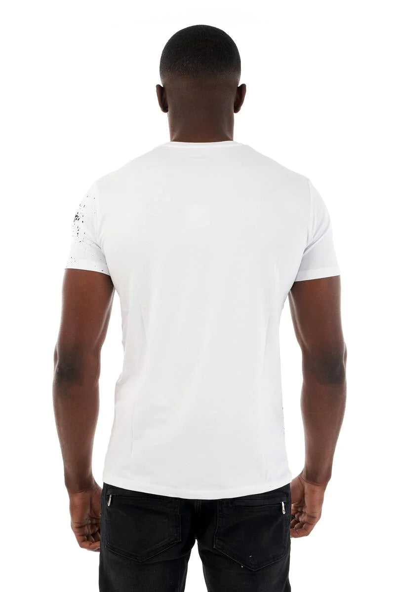 Avenue George V Paris White Breaking Chains T-Shirt