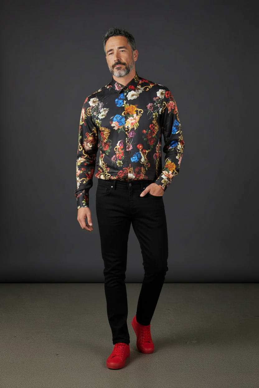 Baroque Floral Shirt