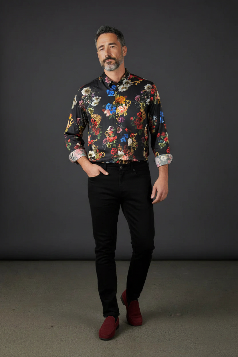 Baroque Floral Shirt