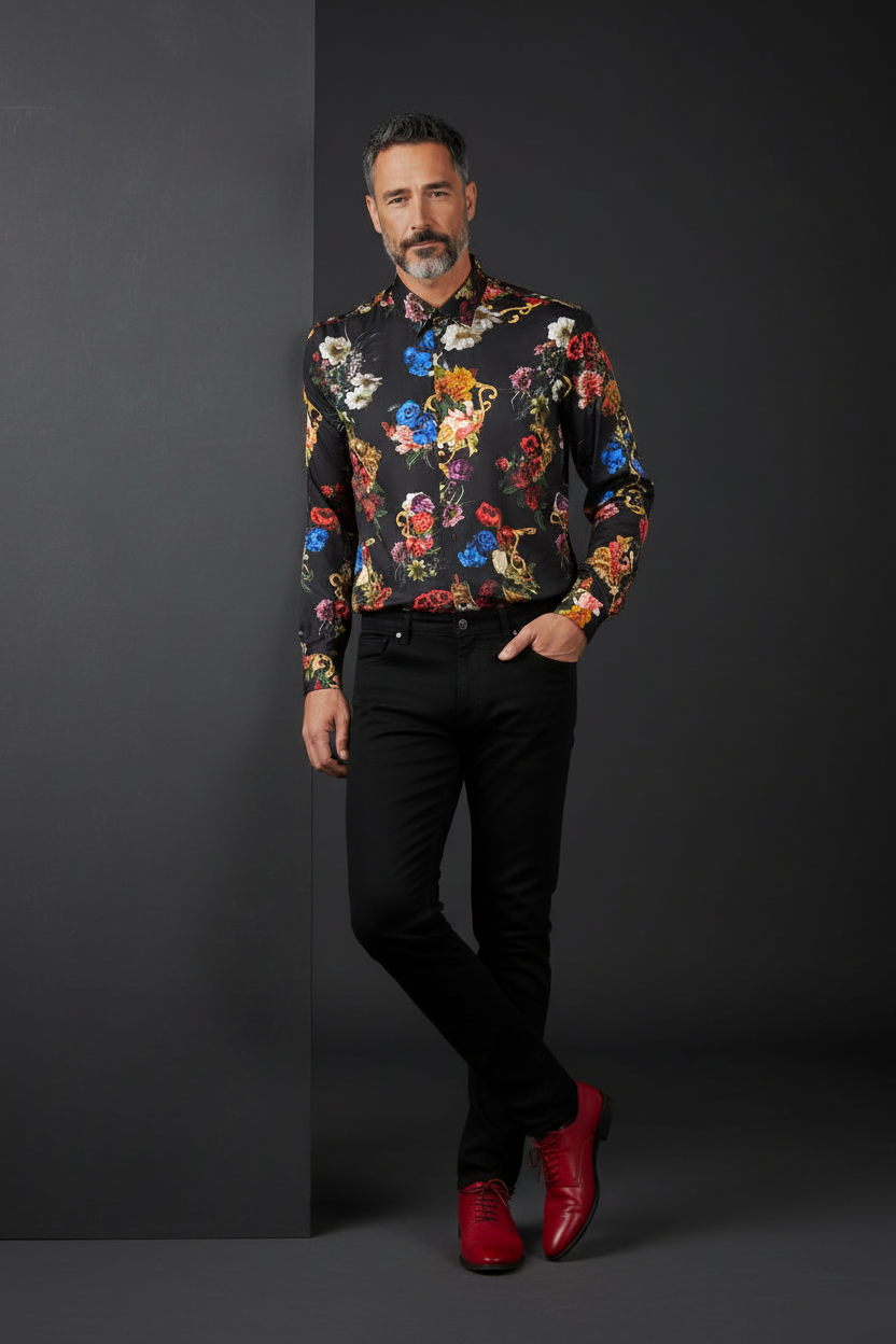 Baroque Floral Shirt