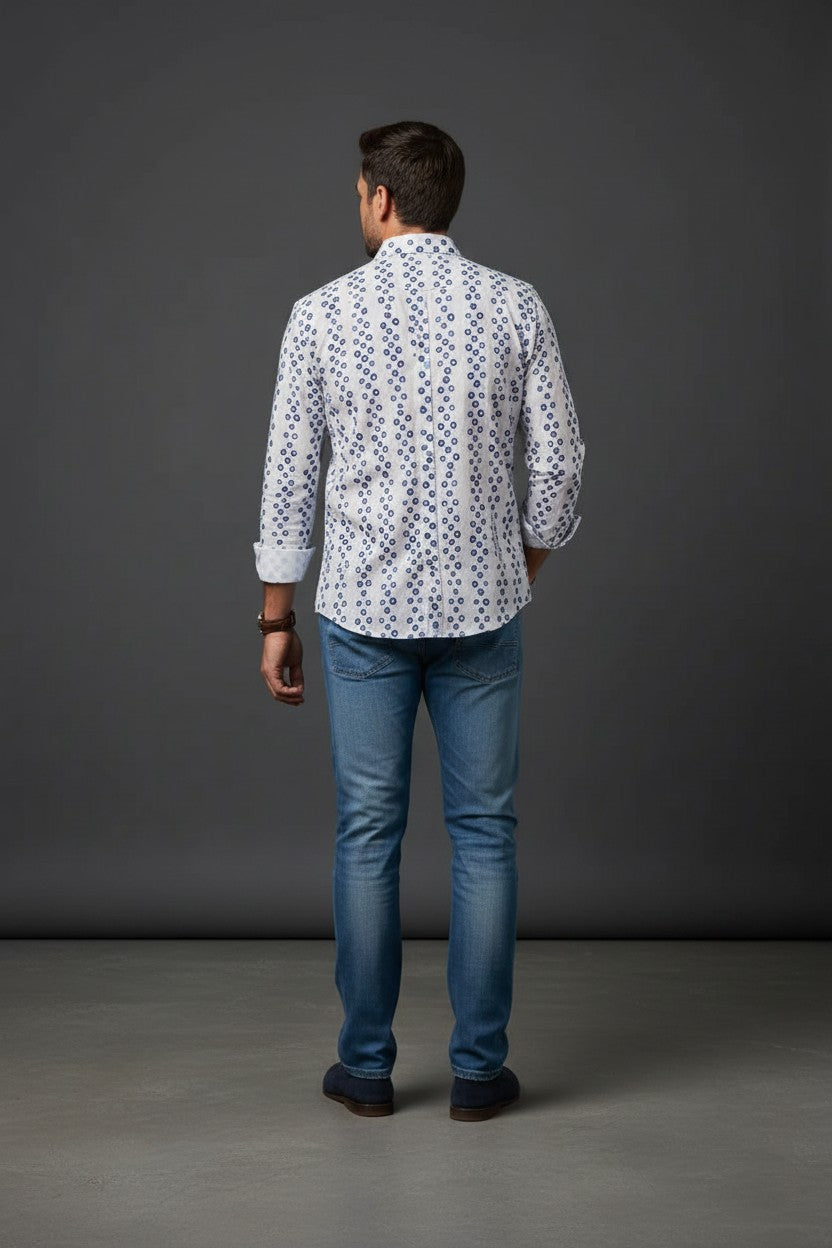 Vercini Oceanic Orb casual Shirt