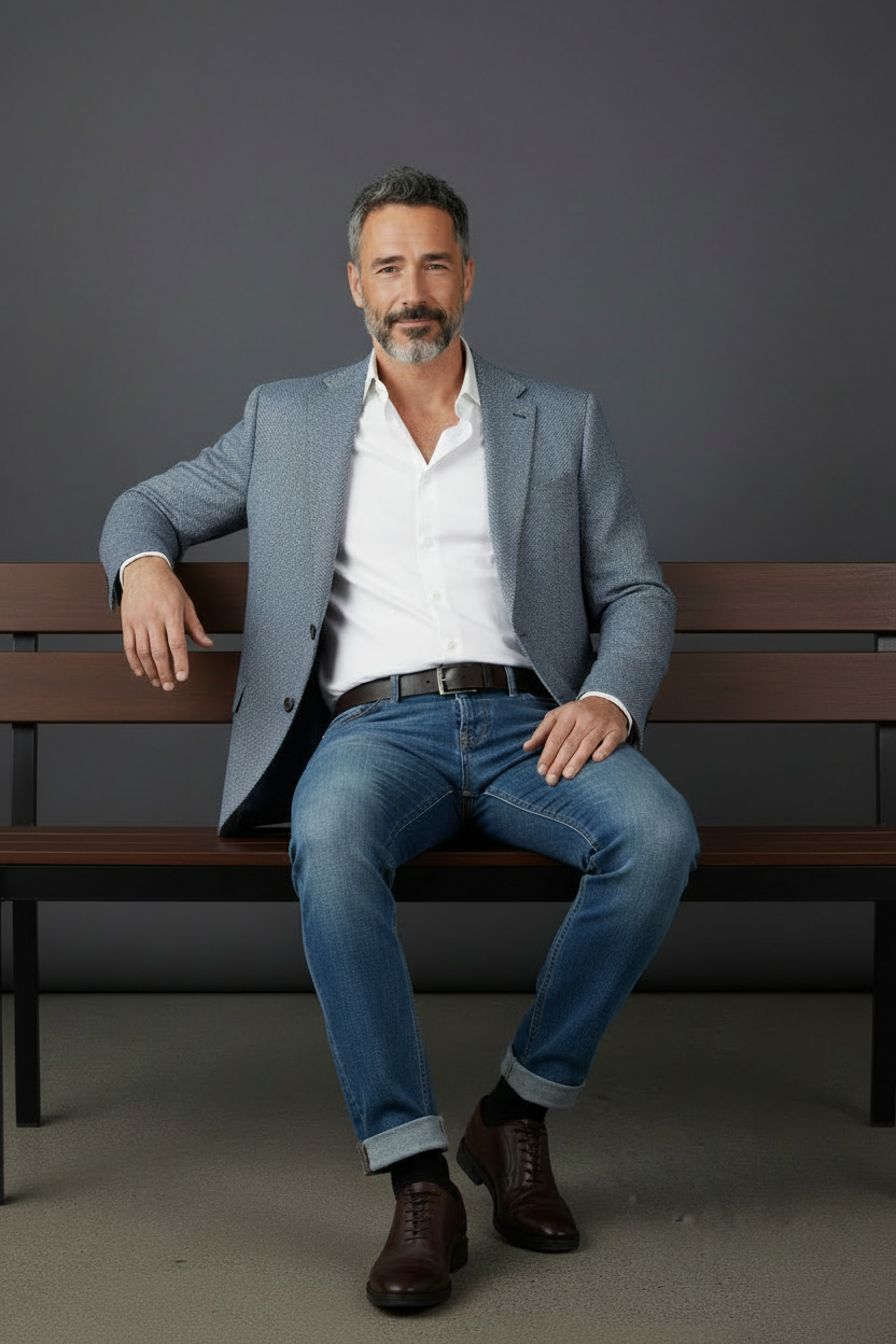 Men's Vibrant Blazer by Vercini