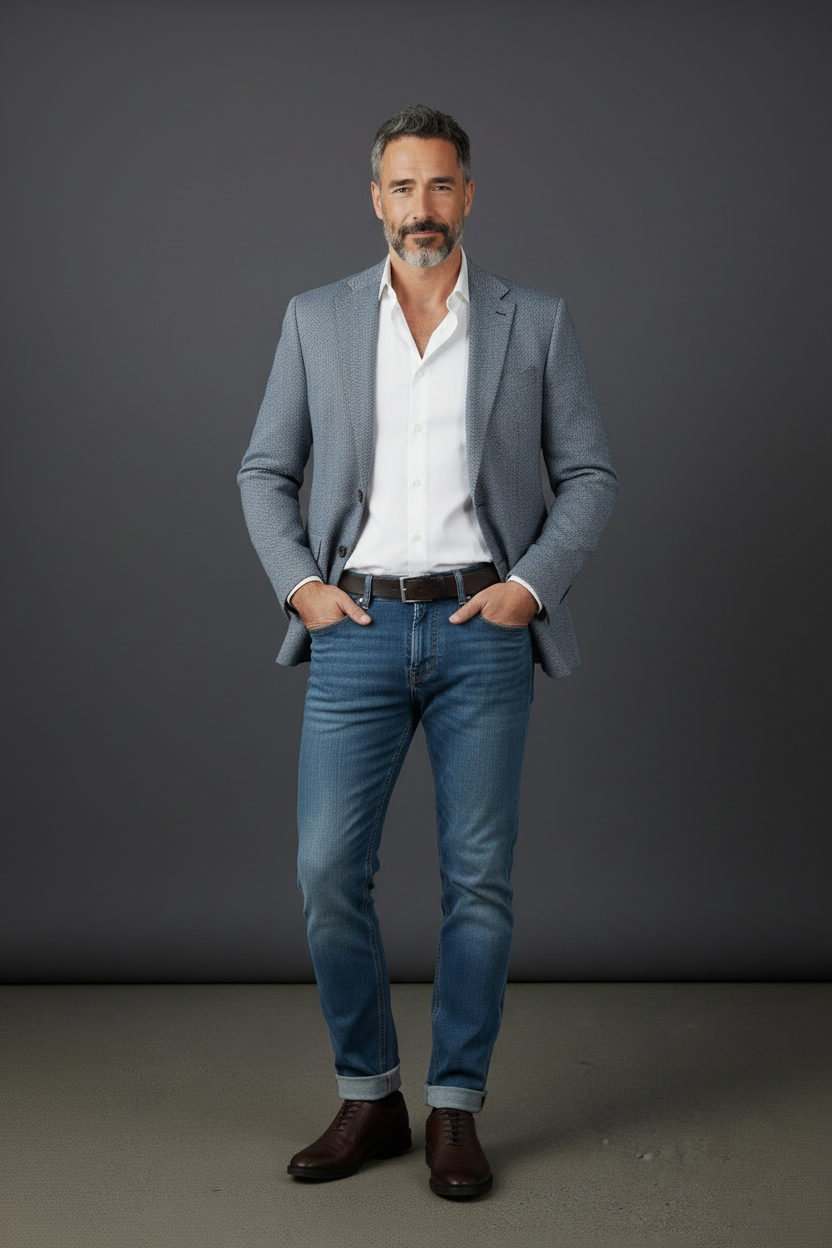 Men's Vibrant Blazer by Vercini