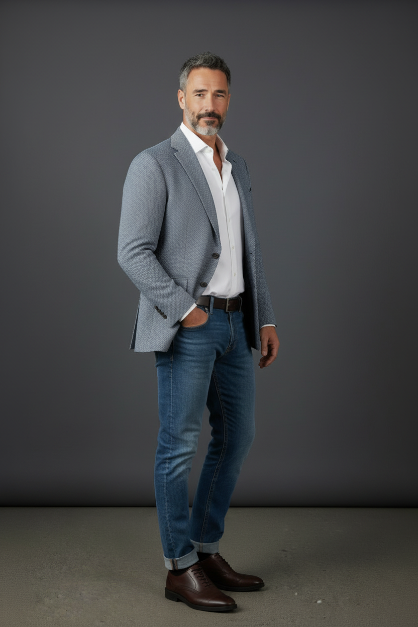 Men's Vibrant Blazer by Vercini