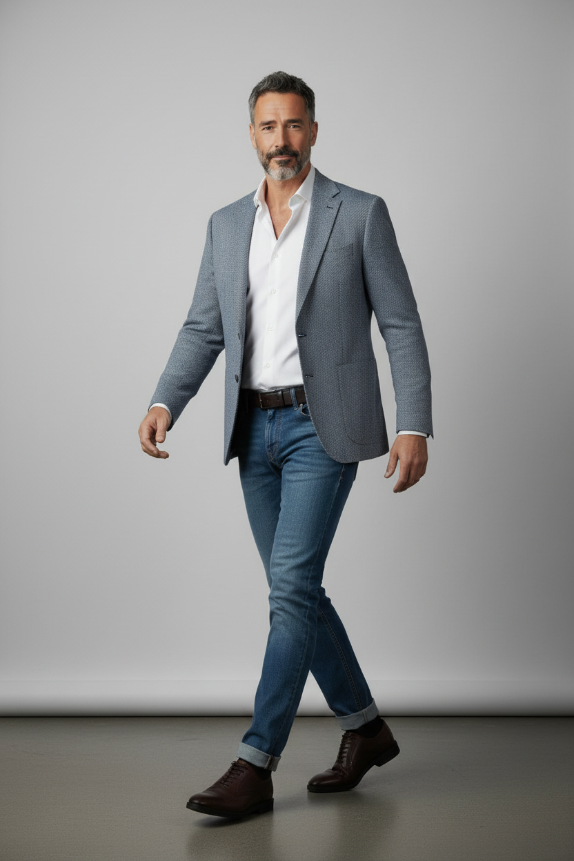 Men's Vibrant Blazer by Vercini