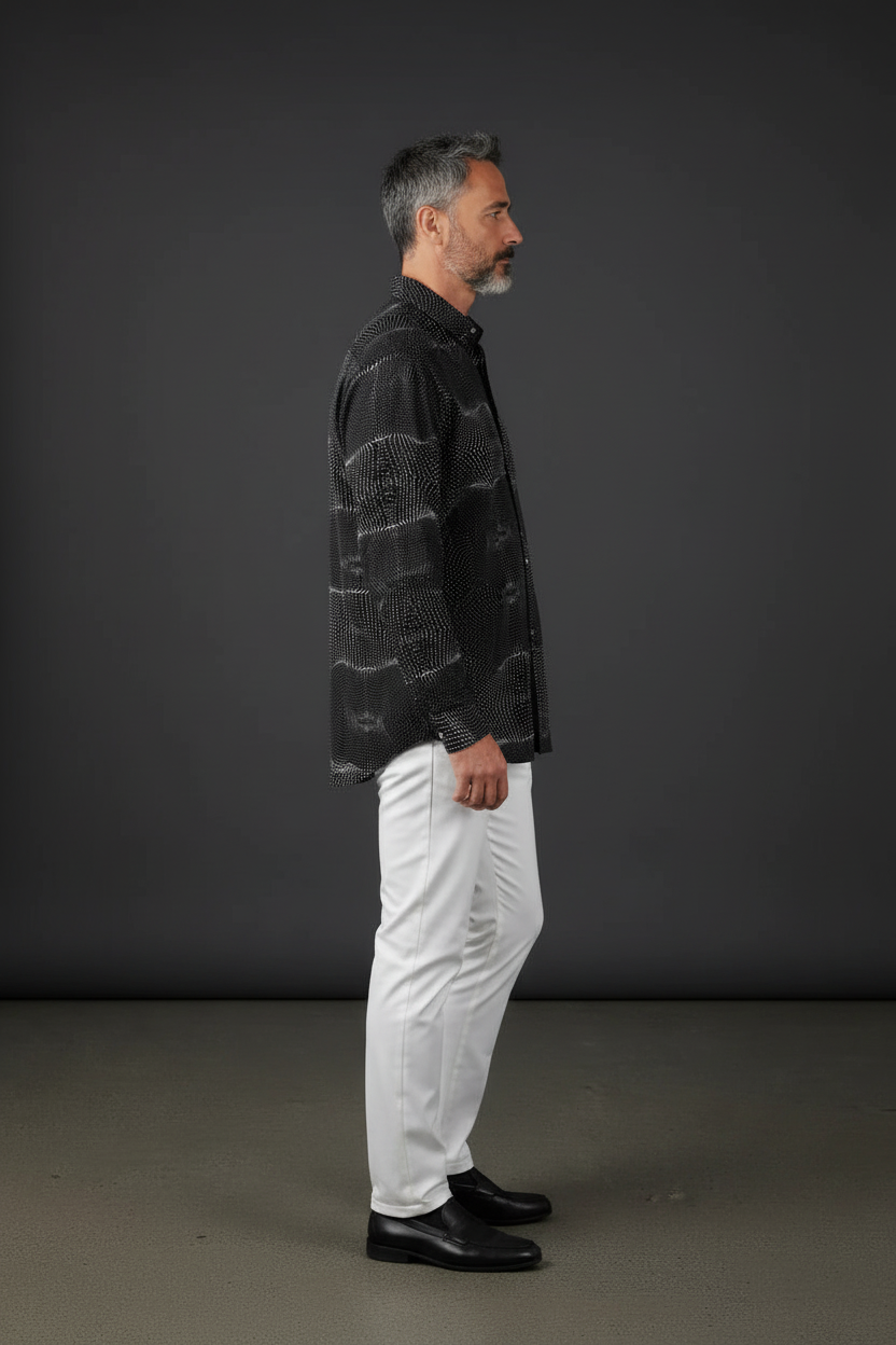 Stellar Pathway Men's Dress Shirt