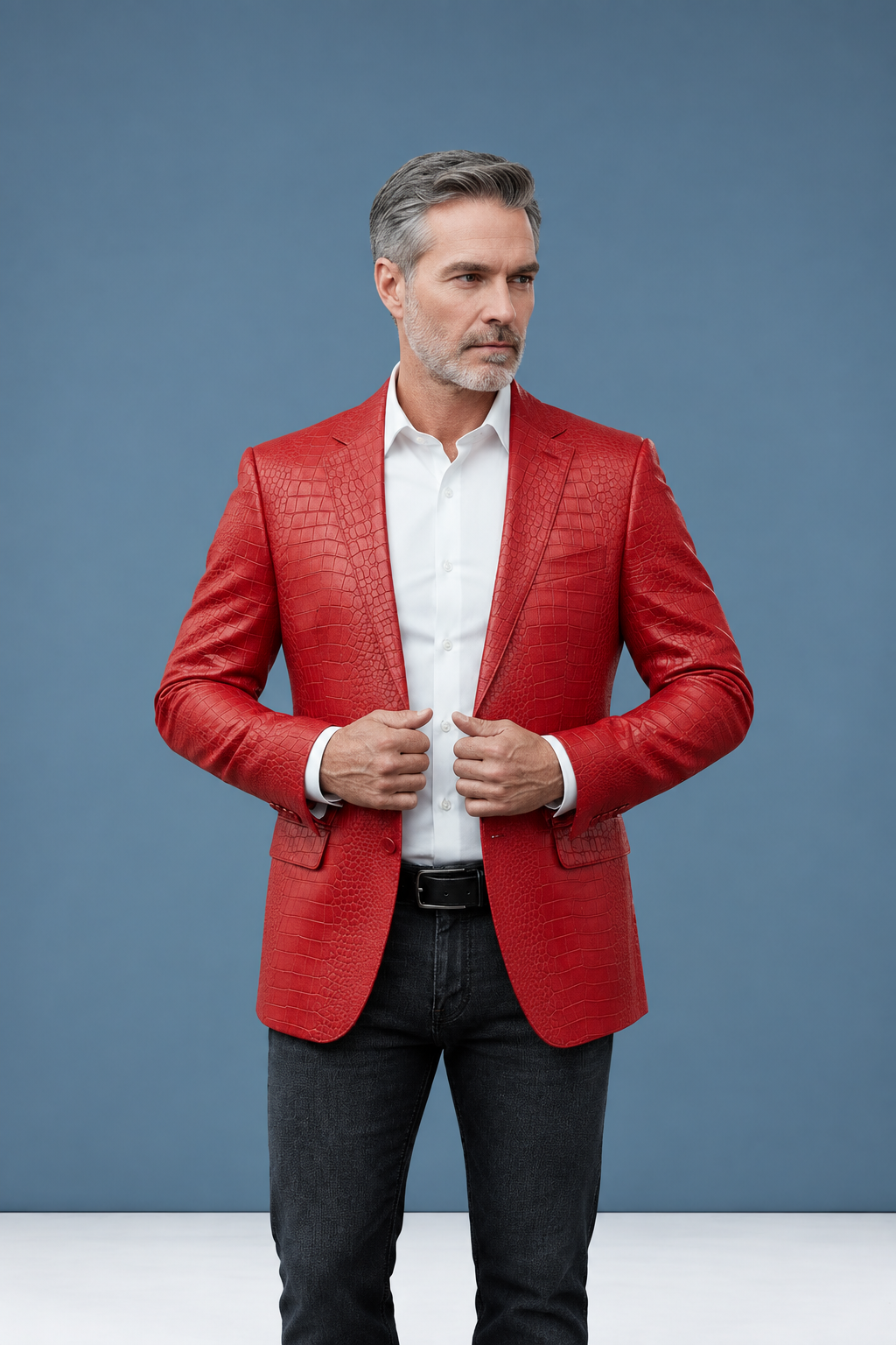 Jacket lapel detail