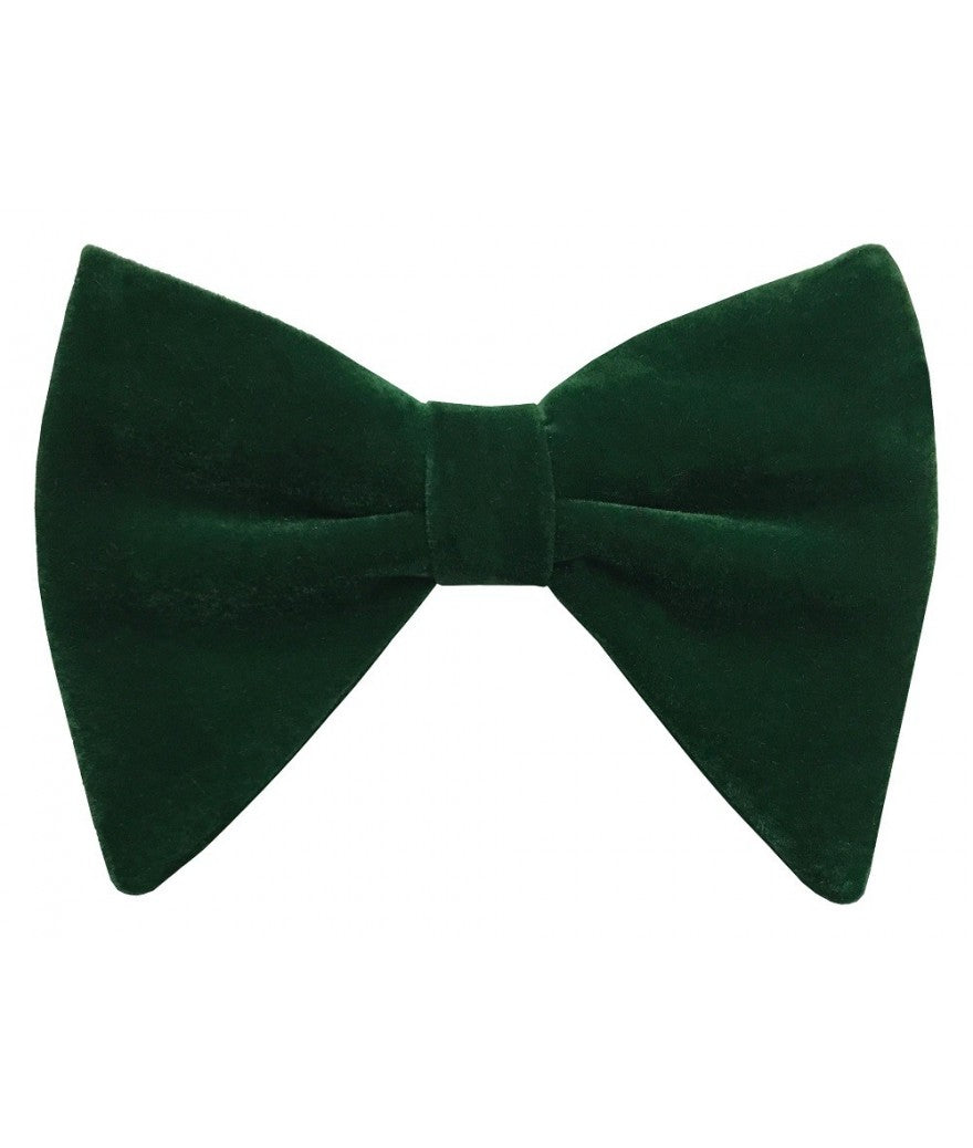 Midnight Velvet Long Bow Tie