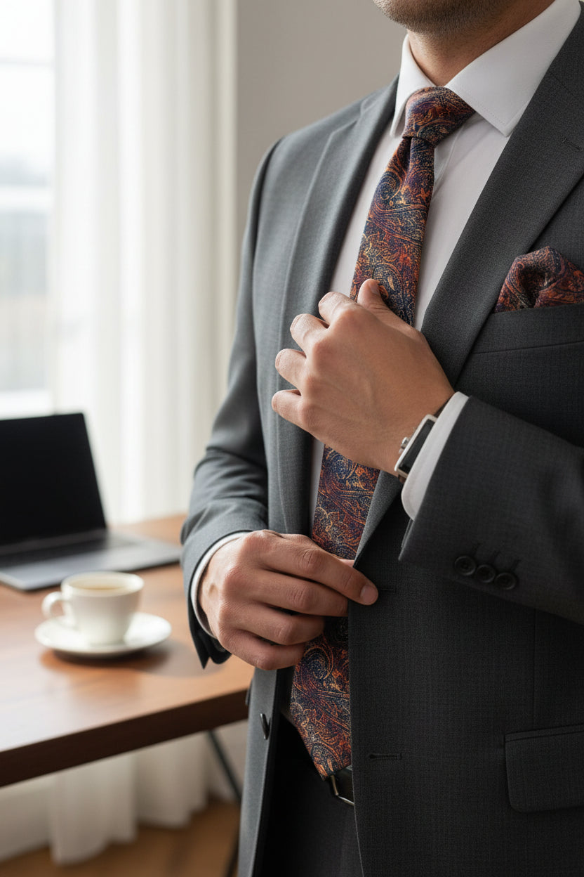 Premium Paisley Tie