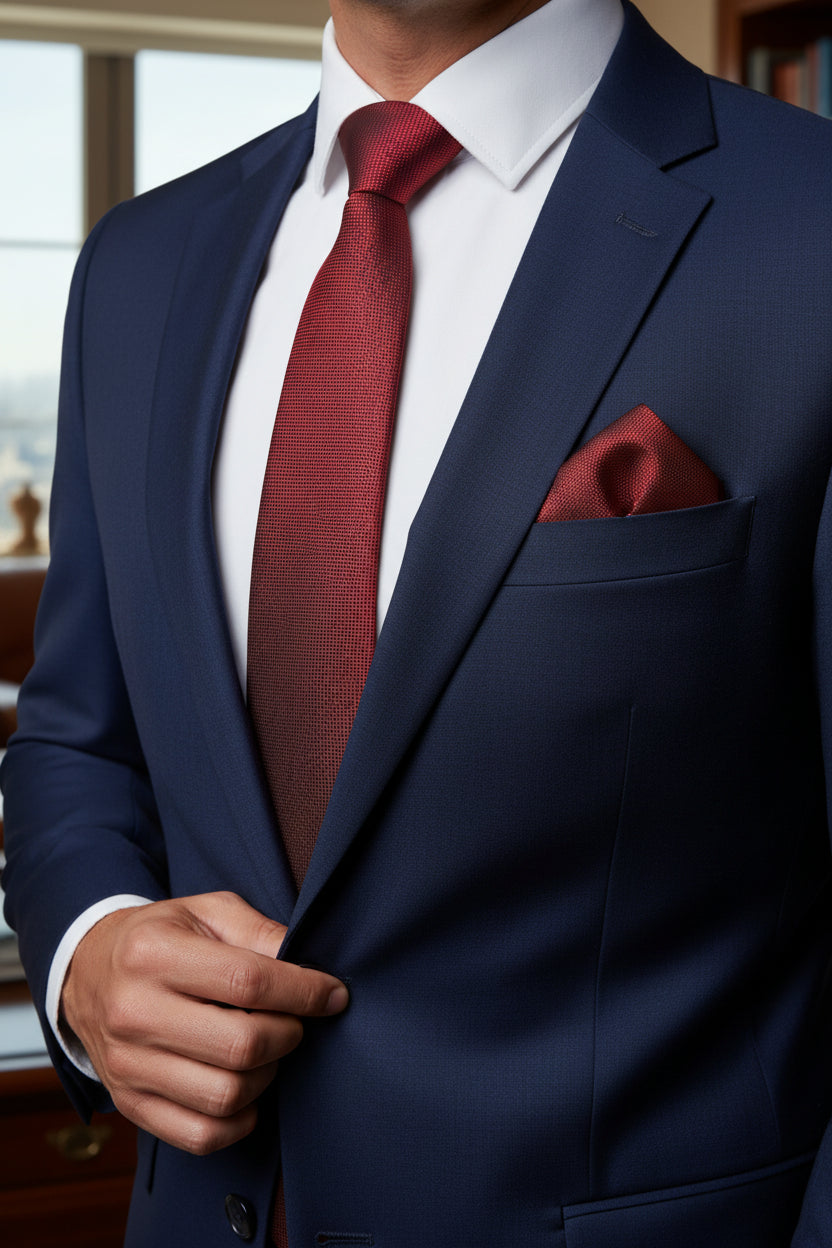 Vercini Solid Tie