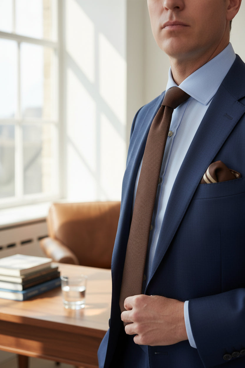 Vercini Solid Tie