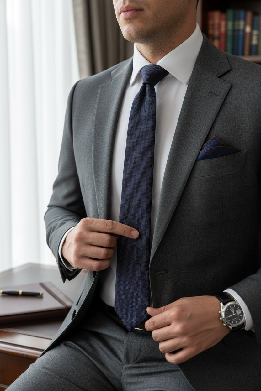 Vercini Solid Tie
