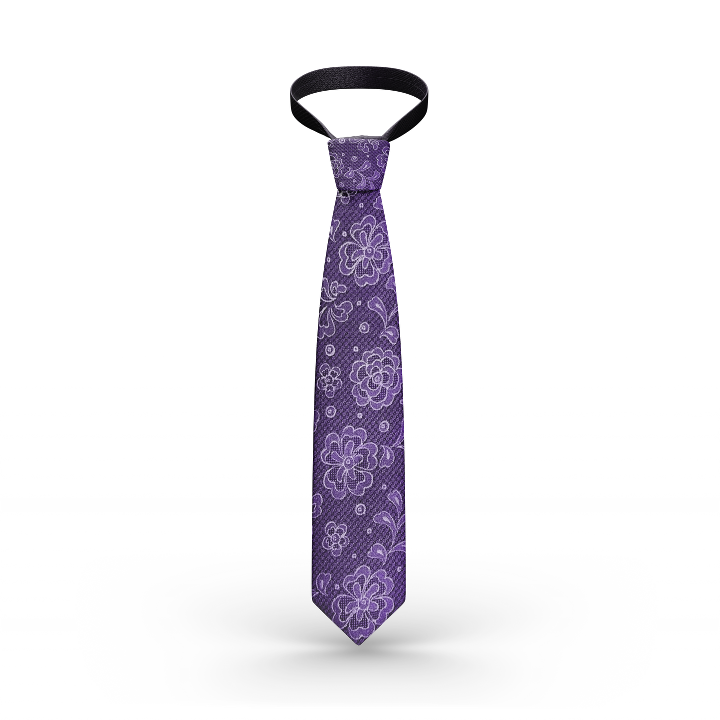Vercini Light purple Floral tie TIES Ph accessories Vercini