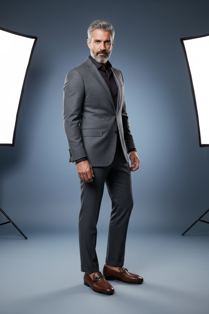 Men's Loafers - Standing Pose