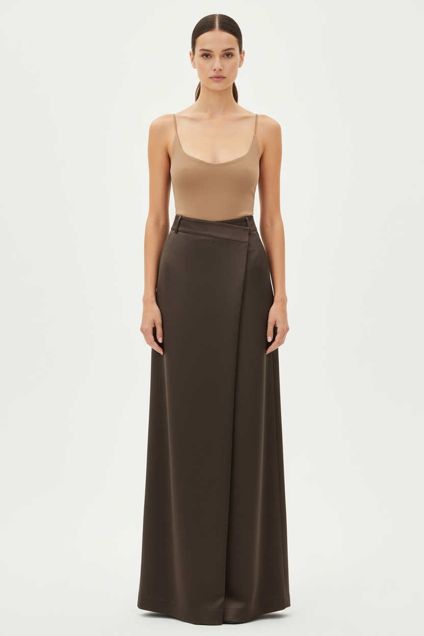 Mocha pants front pose