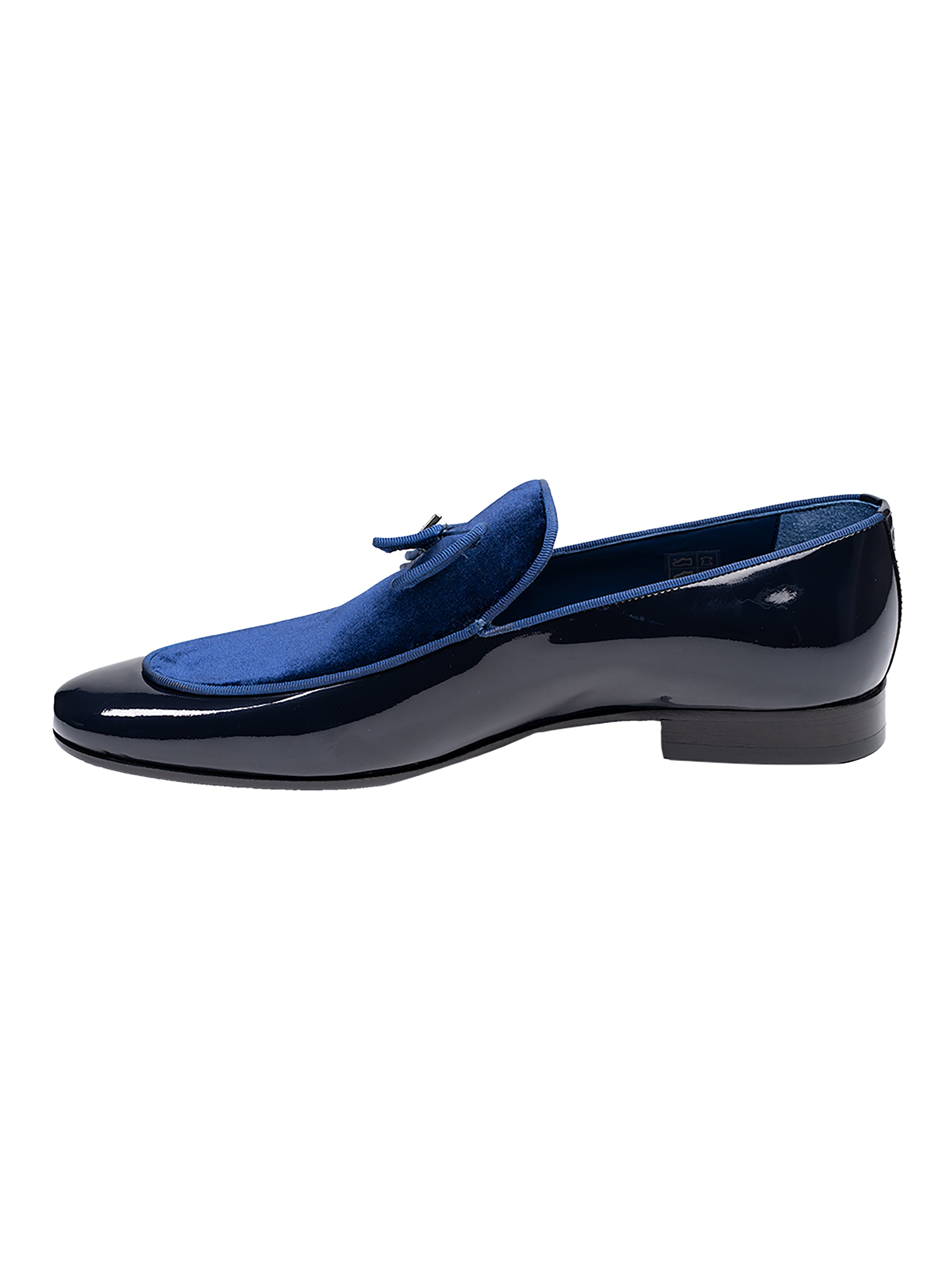 Vercini Tuxedo Loafer — Crystal Bow Edition