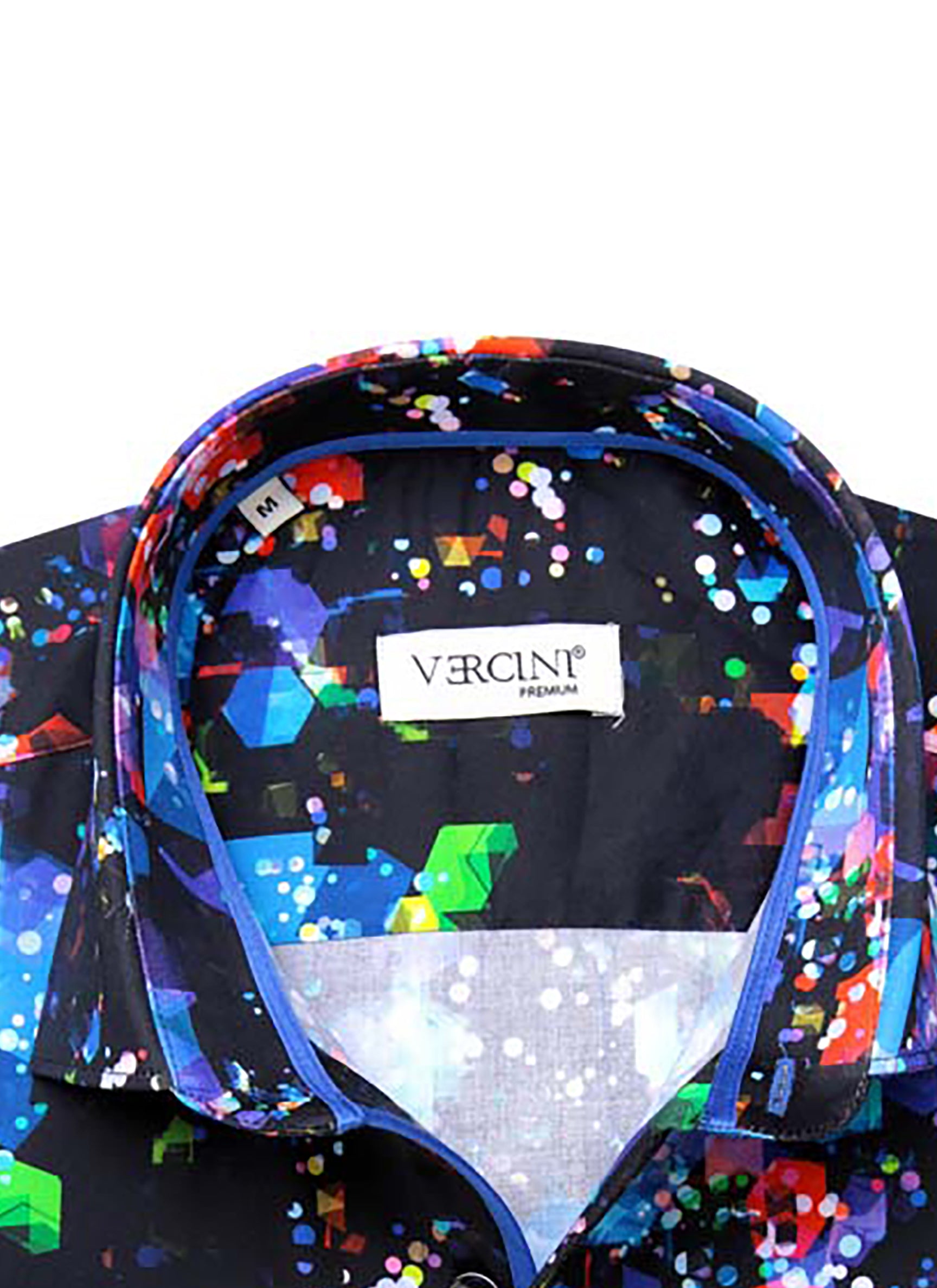Nebula Prism Button-Down Casual Shirt
