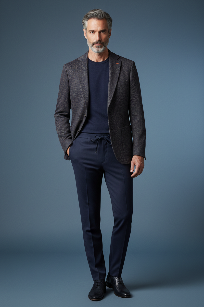 Navy Blue Trousers