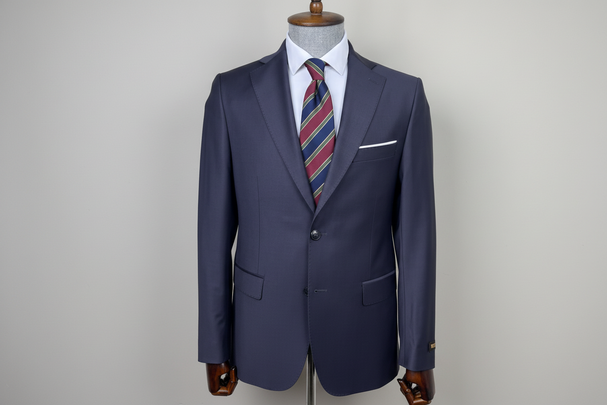 Navy Suit – No Tag