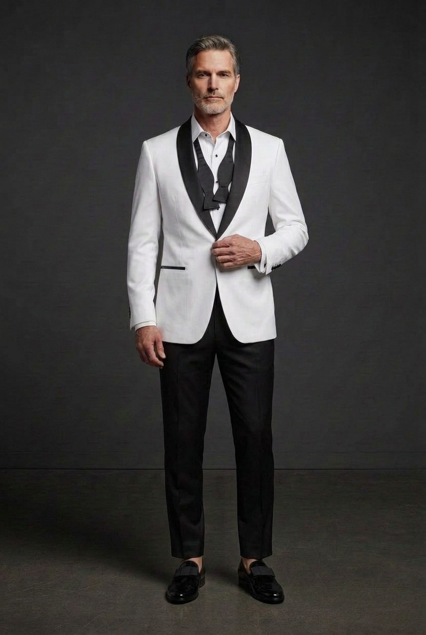 Open self-tie bow tie