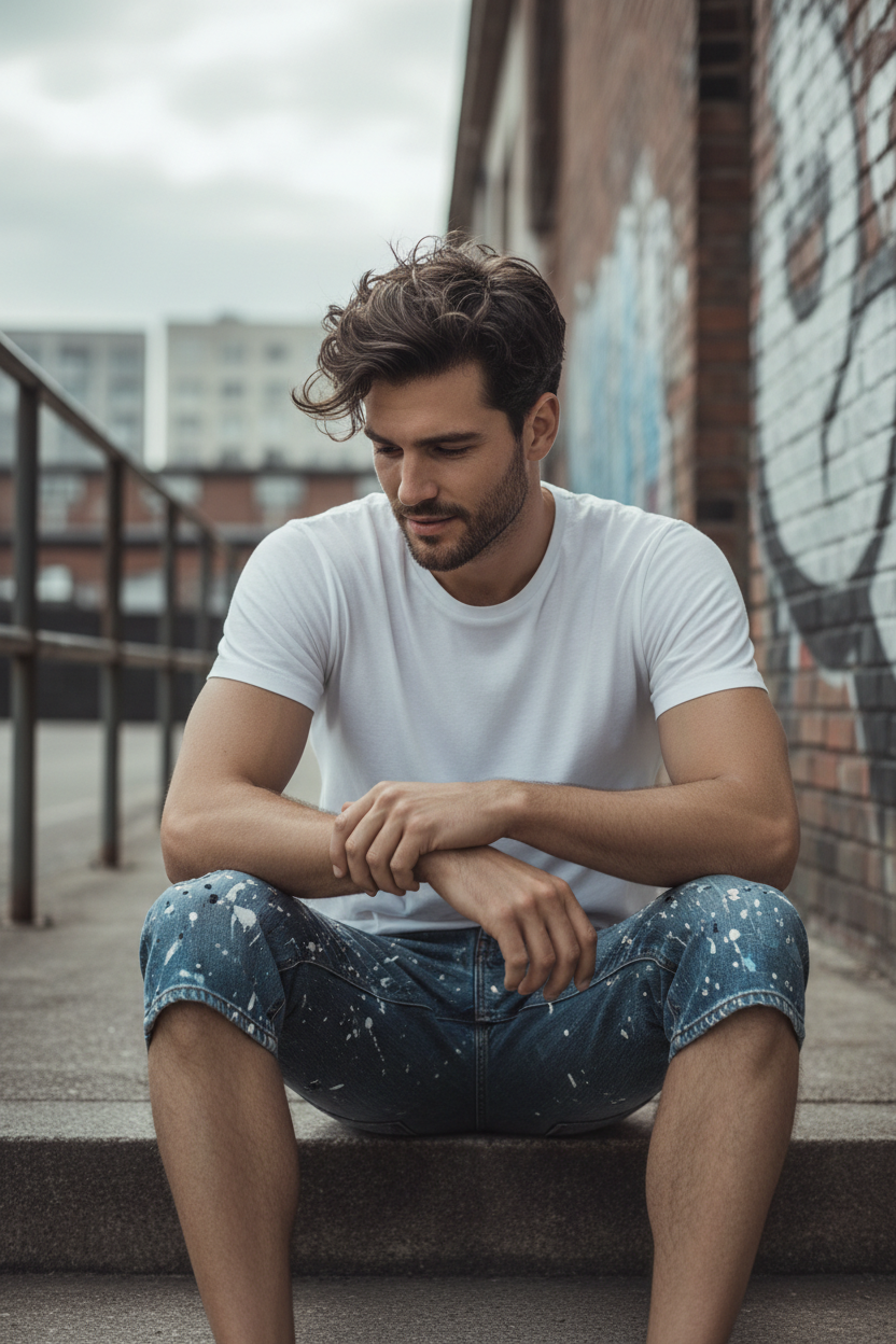 Pose 2 - Seated Lean