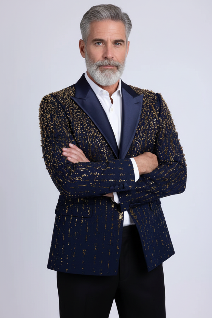 Tuxedo Blazer - Shawl Collar Evening Jacket