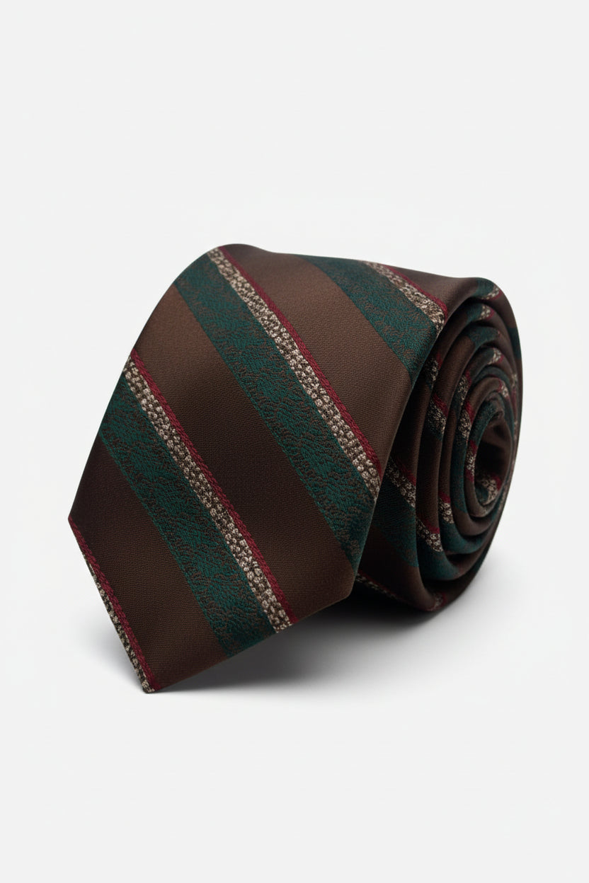 Diagonal Stripe Luxury Tie