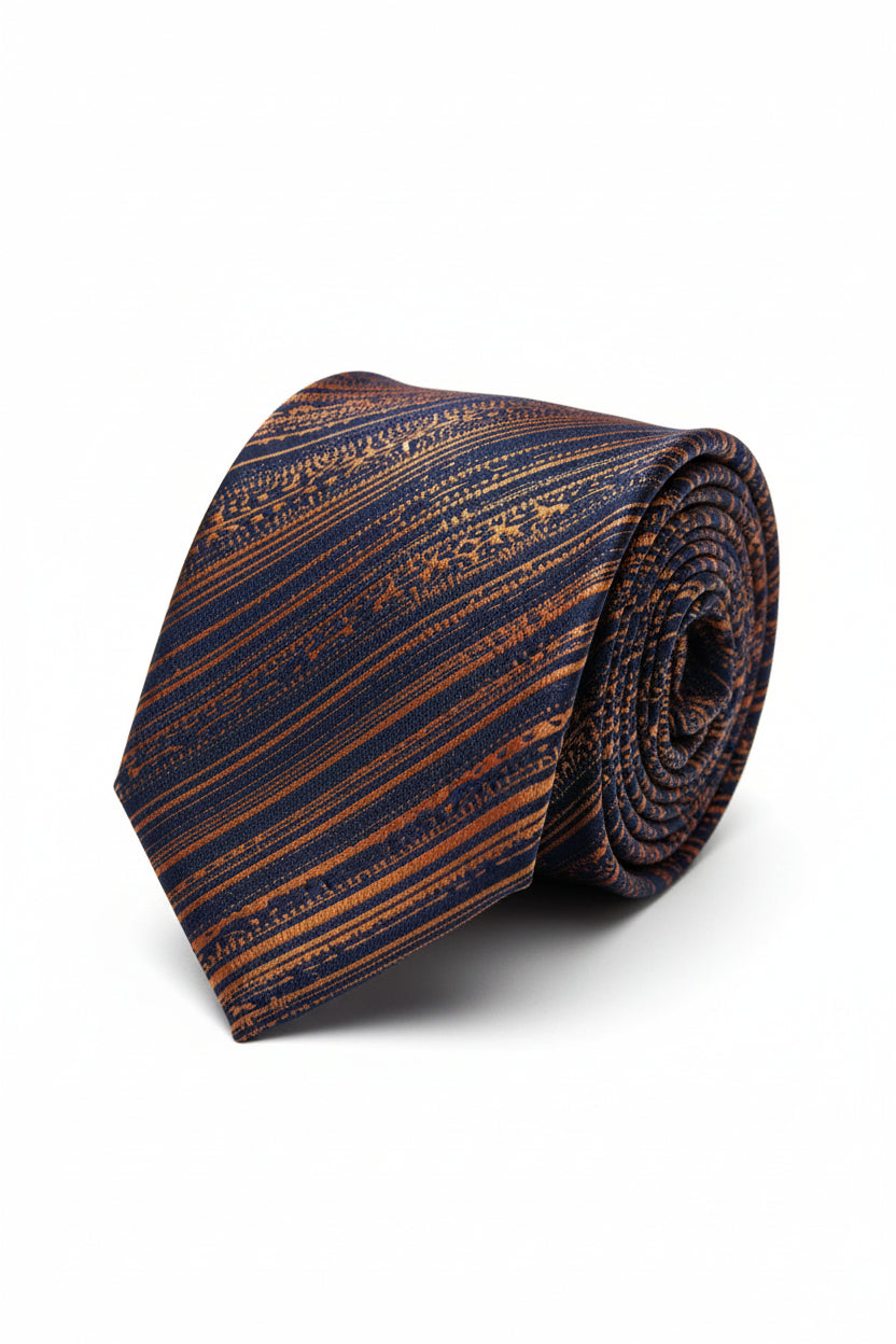Vercini Diagonal Stripe Silk Tie