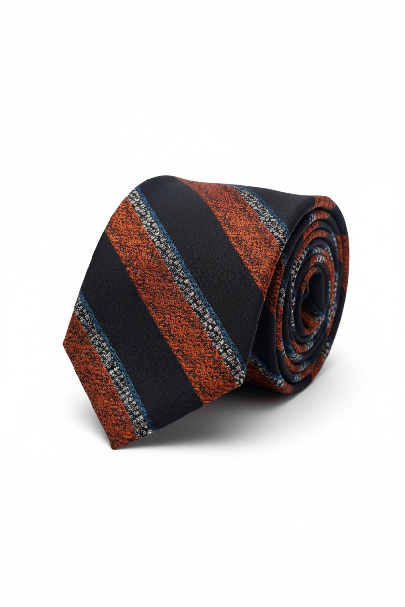 Diagonal Stripe Luxury Tie