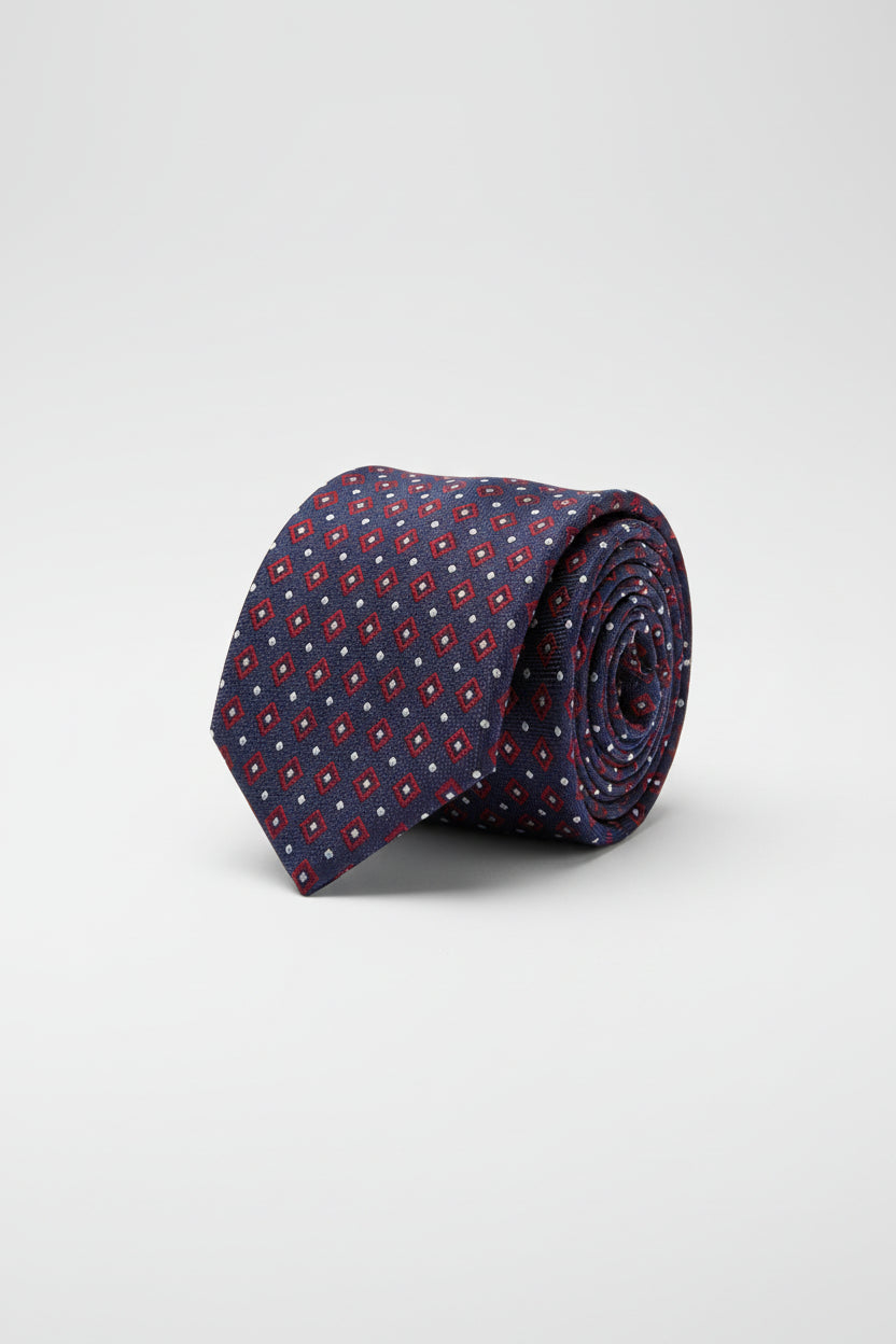 Men's Blue Tie Formal Dress Shirts Neck Ties For Men