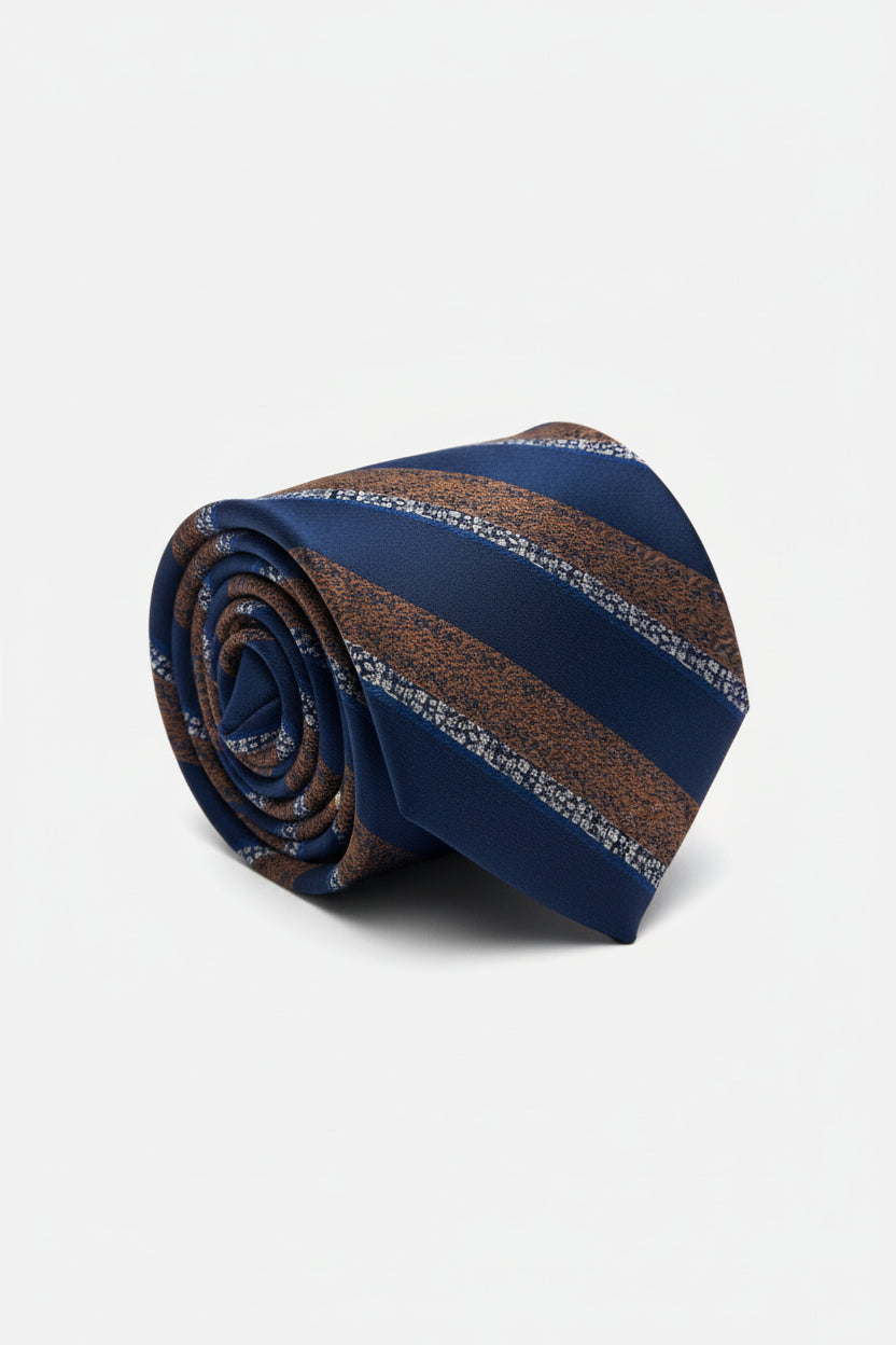Diagonal Stripe Luxury Tie