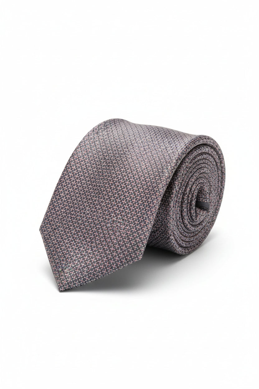 Vercini Multicolor Micro-Dot Silk Tie